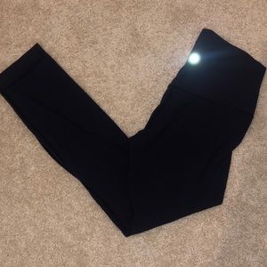 Navy Align Lululemon Leggings 7/8 length Size 4